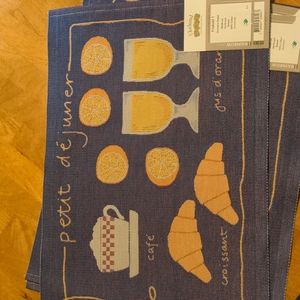 Ekelund Sweden breakfast placemats